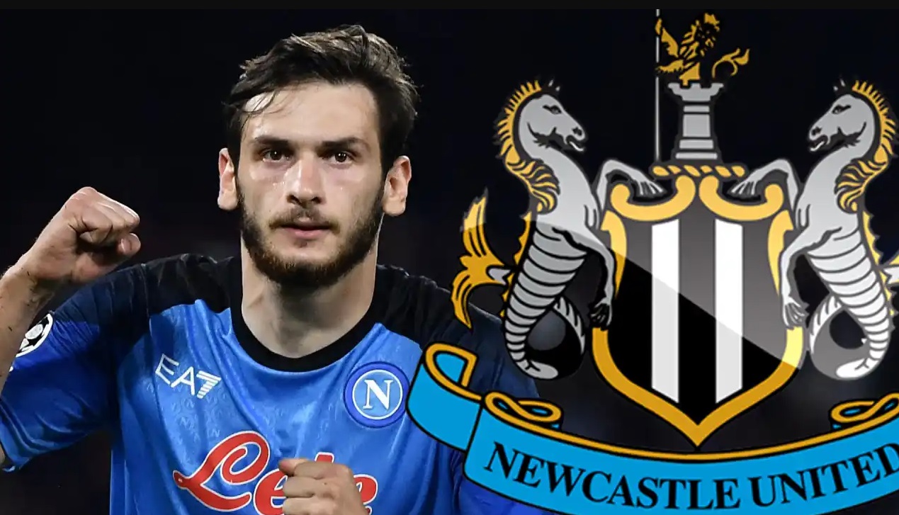 กะถึงแชมป์ นิวคาสเซิล หวังดึงตัว ควารัตสเคเรีย