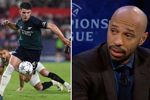 เป็นทุกอย่างให้เธอแล้ว อองรี ประหลาดใจบทบาท ดีแคลน ไรซ์