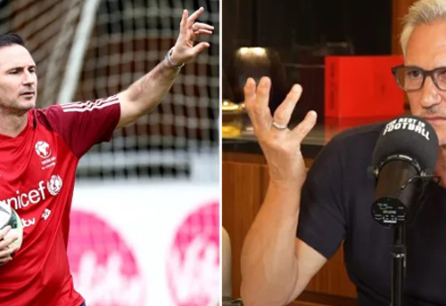 ตั้งสติก่อนนะ ลินิเกอร์ มอง แลมพาร์ด เหมาะนั่งกุนซืออังกฤษ